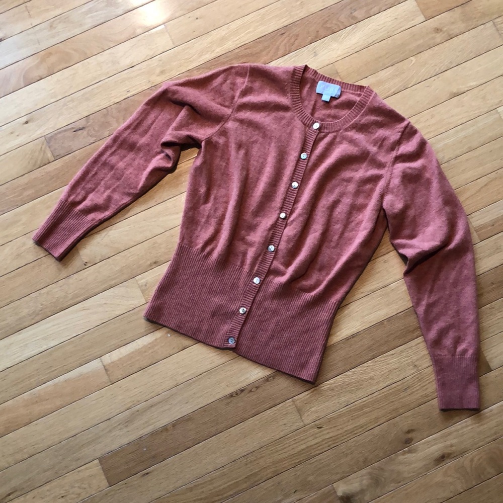 PURE collection Cardigan Sweater Woman’s Size 8/10